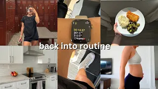 BACK INTO ROUTINE | publix haul, gym routine after work, easy meal ideas, new lip combo!