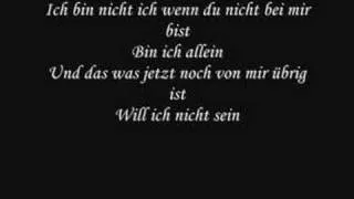 Tokio Hotel - Ich bin nicht ich lyrics