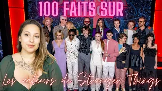 100 FAITS SUR LES ACTEURS DE STRANGER THINGS (Finn Wolfhard, Maya Hawke, Jamie C Bower ...)