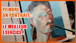 Peindre un portrait facilement : l'exercice INCONTOURNABLE !