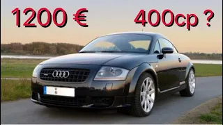 Am CUMPARAT cel mai ieftin AUDI TT din România !