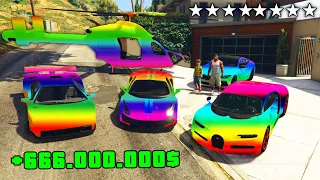 THE YOUNGER BROTHER STOLE RAINBOW CARS WORTH $666,000,000 FROM REAL LIFE IN GTA 5