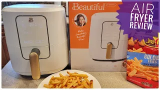 Beautiful 6 Quart Touchscreen Air Fryer White Icing by Drew Barrymore Review