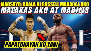 MAGSAYO: AKALA NI RUSSELL MABAGAL AKO | GUGULATIN KO SIYA!