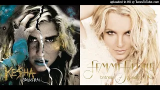 Take It Off & Gasoline - Britney Spears & Ke$ha (Mashup)