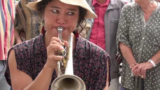 Tuba Skinny, 1st set @ Place du 14 Juillet, Andernos, France, July 28th, 2019