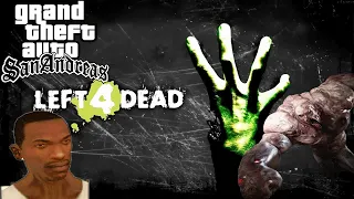 Left 4 Dead в GTA San Andreas - #5 Битва с Танком