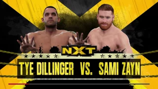 WWE 2K17 - Tye Dillinger Vs Sami Zayn