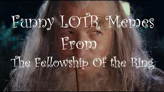 Funny Memes from The Fellowship of the Ring