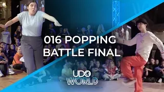 Popping Final Battle O16 | UDO World Championships 2019