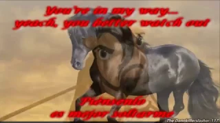 Spirit Stallion Of The Cimarron -  You Can't Take Me lyric (Letra en español latino)