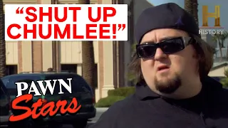 Pawn Stars: 4 Times Chumlee Would NOT Stop Talking