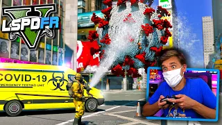 Coronavirus outbreak in Liberty City! (LSPDFR GTA 5 Police Mod) #GTA5LSPDFR