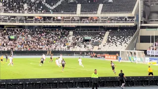 GOLAÇO DE LUCAS FERNANDES VISTO DA ARQUIBANCADA | BOTAFOGO 3x0 Santos