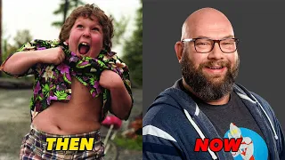 The Goonies (1985) cast then and now 2022