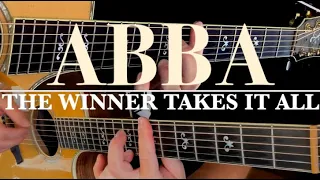 The Winner Takes It All (ABBA) Fingerstyle Guitar