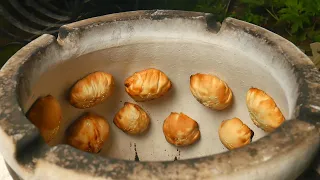 HIT! STREET FOOD. UZBEK SAMSA IN TANDIR. RECIPE.