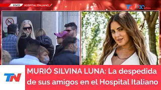 MURIÓ SILVINA LUNA I Sus amigos se acercaron al Hospital Italiano