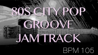 80s City Pop Groove Backing Track in A minor