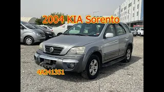 2004 KIA Sorento used car inspection for export (4A241351),carwara, 카와라 쏘렌토 수출