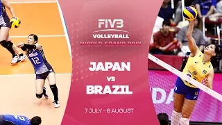 Japan v Brazil highlights - FIVB World Grand Prix