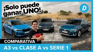 Audi A3 Vs Mercedes Clase A Vs BMW Serie 1: ¿Cuál es el mejor compacto premium? | Diariomotor