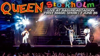 Queen - Live in Stockholm (7th June 1986)