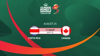 Costa Rica v Canada | Full Game - FIBA U16 Women's Americas Championship 2021