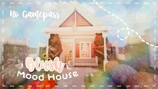 Roblox Bloxburg - No Gamepass Blush Mood House  - Minami Oroi