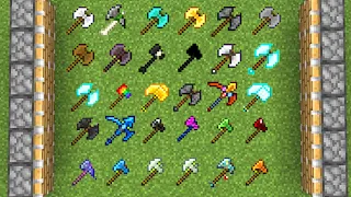 all pickaxes combined= ?