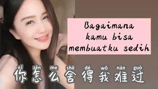 Ni Zen Me She De Wo Nan Guo  你怎么舍得我难过 - Huang PinYuan  黃品源 - Lagu Mandarin Subtitle Indonesia Pinyin