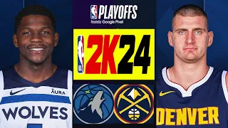 #3 TIMBERWOLVES at #2 NUGGETS | GAME 1 ROUND 2 | May 4, 2024