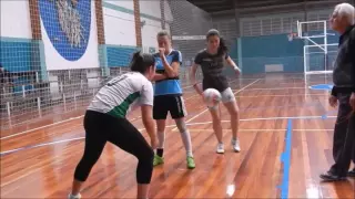 Treino Futsal Feminino - 09/09/2016
