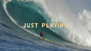 Just Playing #6 Big Wave Surfing - Dungeons, Cape Town (2018)