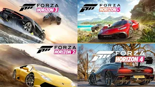 Evolution of Forza Horizon Games [2012-2023]#game_evolution