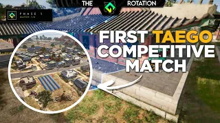 PUBG THE ROTATION • Phase 1 - TAEGO FIRST MATCH