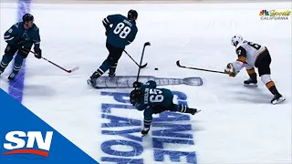 Erik Karlsson Drops, Brent Burns Goes Off Post, In Past Marc-Andre Fleury