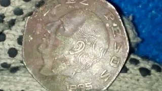 Increíble Moneda De 10 Pesos Hidalgo Año 85...Valor (58,000,000)