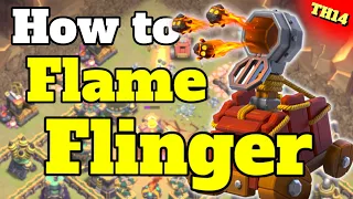 How to Use the FLAME FLINGER! New Siege Explained! | Clash of Clans Beginner to Advanced Guide