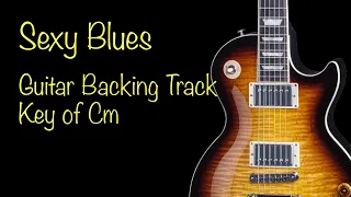 Sexy Blues Guitar Backing Track in C minor