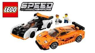 LEGO Speed Champions McLaren Solus GT & McLaren F1 LM (76918) - Speed build