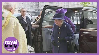 Queen and Princess Anne Attend British Legion Centenary