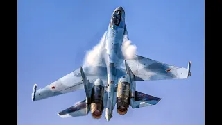 Su-35S Dancing on the sky