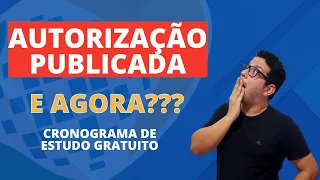 Concurso INSS - Autorização Concurso INSS - Cronograma de Estudo -  INSS 2022