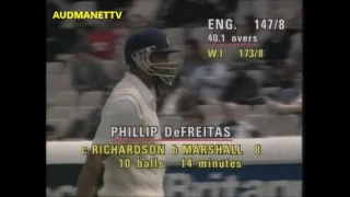 Malcolm Marshall The West indies Great bowling vs England