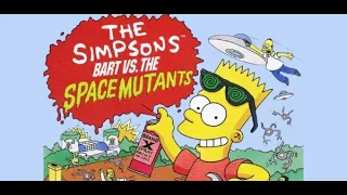 The Simpsons: Bart vs  the Space Mutants (NES) Full Game Walkthrough