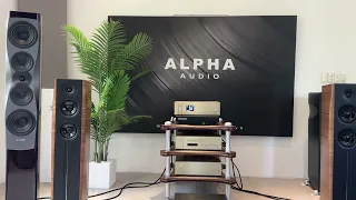 Alpha Audio - Gold Note IS-1000 & Dynaudio Confidence 50 & EnKlein ION cables & Seismion Isolator