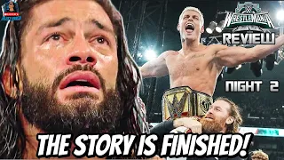 Cody Rhodes Ends Roman's Epic 1316 Day Reign: WWE WrestleMania 40 Night 2 Review