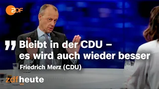 Ohne Groll, ohne Basis – verliert die Union das Kanzleramt? | maybrit illner vom 22.04.2021