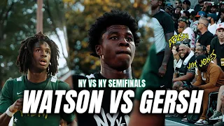 Druski Pulls Up to NYvsNY Semifinals! Gersh is going BACK to The Chip!🏆 Game goes down to FT's 😳